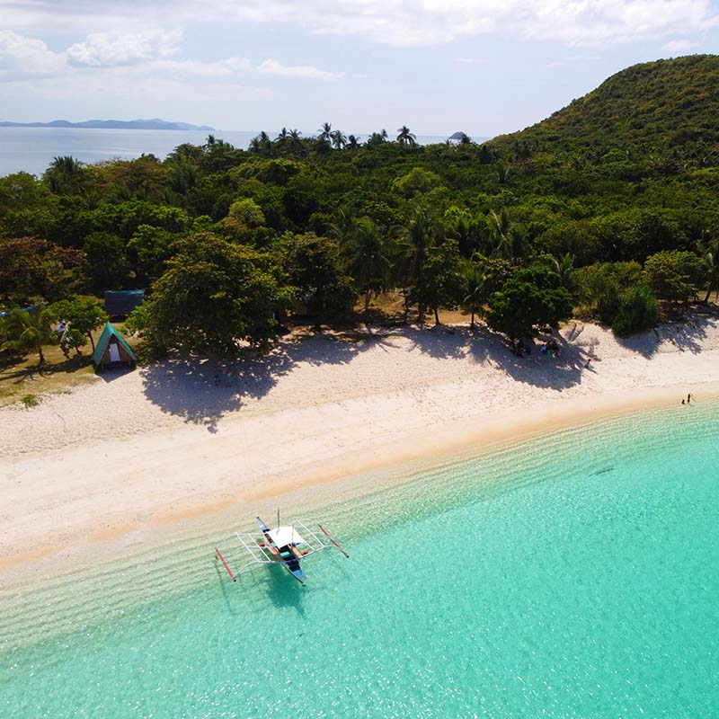 palawan Island hopping low budget