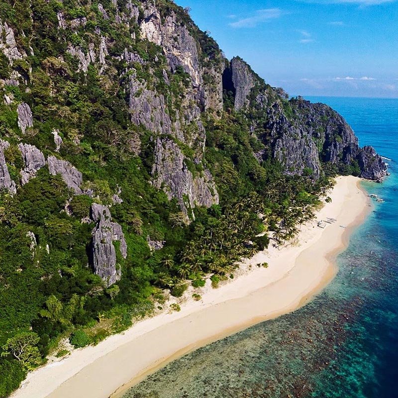 Coron Black island