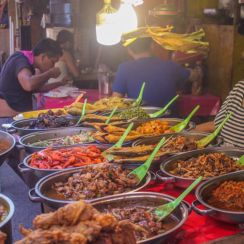 Philippines food in Coron Palawan