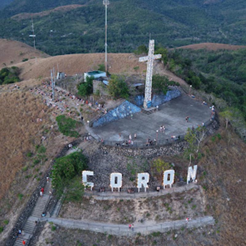 Cross in Coron Town Philippines