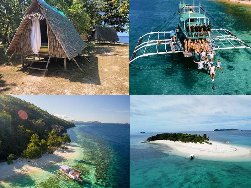 El Nido Coron Island Hopping Boat Expedition